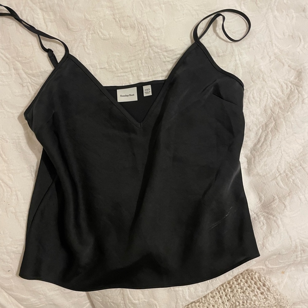 Wilfred silk slip top